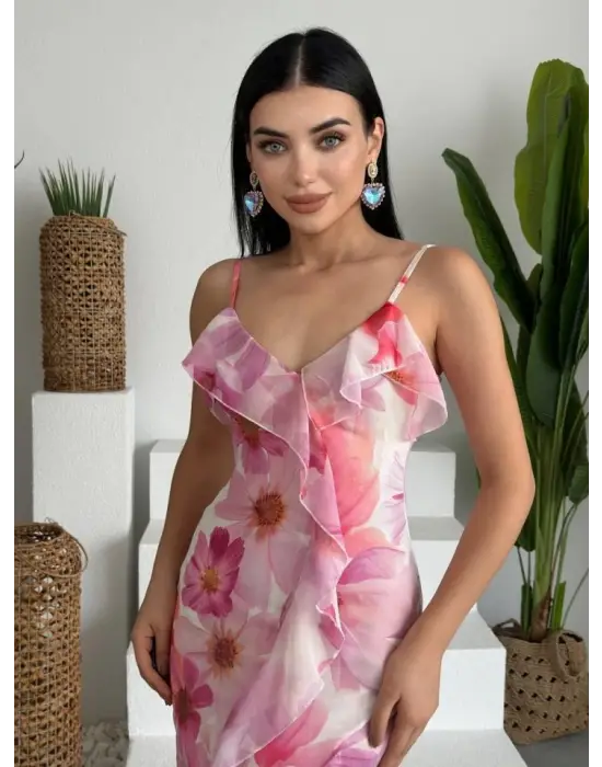 DASE İP ASKILI ELBİSE