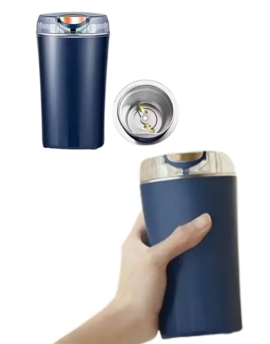 Dayanıklı Paslanmaz Çelik Kolay Kullanım Kahve Ve Baharat Öğütücü