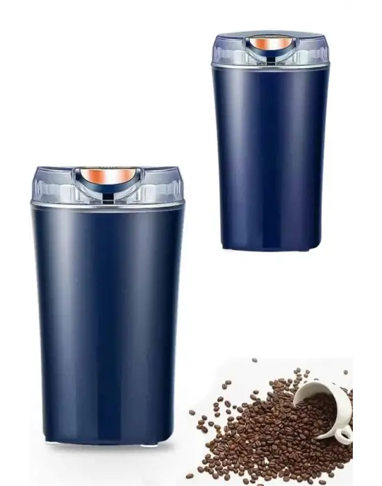 Dayanıklı Paslanmaz Çelik Kolay Kullanım Kahve Ve Baharat Öğütücü