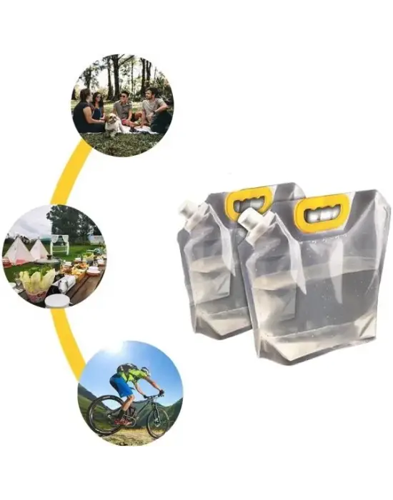 Dayanıklı Plastik İçecek Çantası 1 Litre