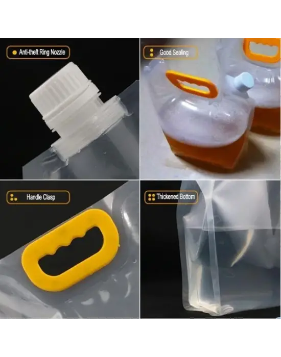 Dayanıklı Plastik İçecek Çantası 1 Litre