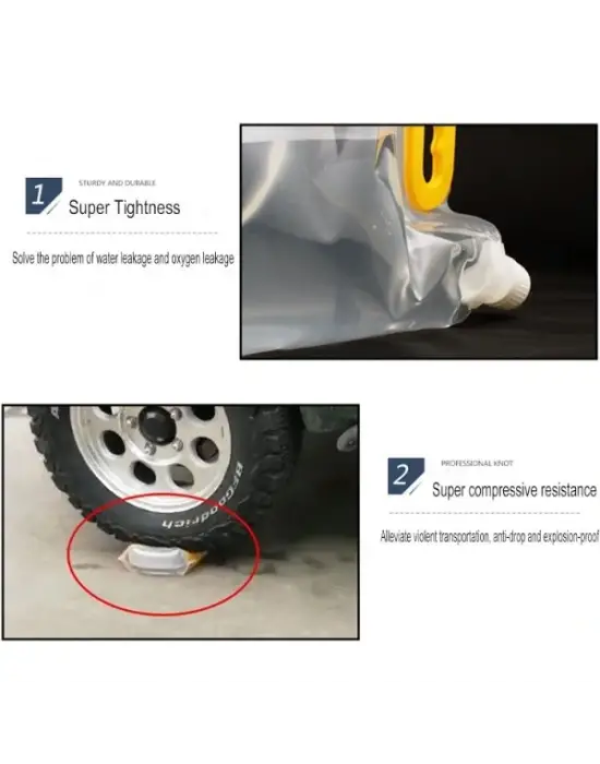 Dayanıklı Plastik İçecek Çantası 1 Litre