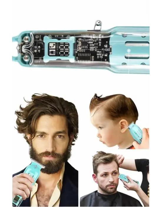 Değiştirilebilir Taraklı Yeni Nesil Paslanmaz Çelik Tıraş Makinesi