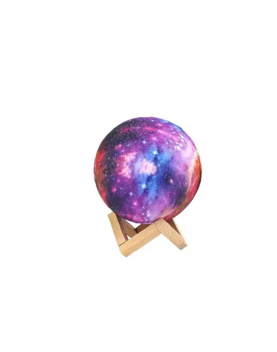 Omarı Renkli Dekoratif Yerküre 15 Cm - Pilli