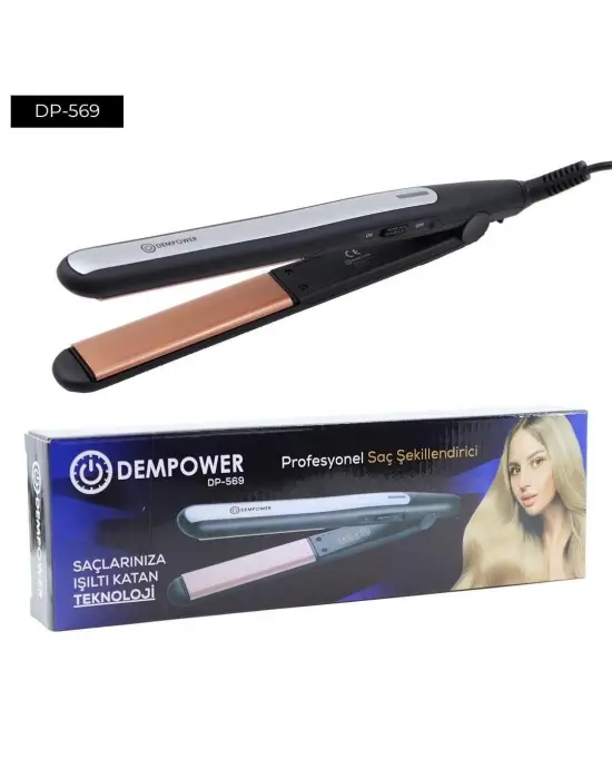 Dempower İnce Plaka Saç Düzleştirici