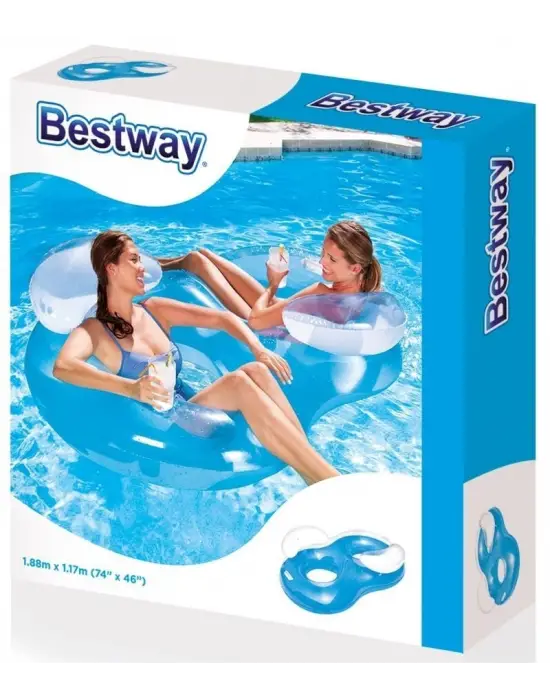 Deniz Yatağı 2 Kişilik Güneşlenme Koltuğu 188X117Cm Bestway 43009