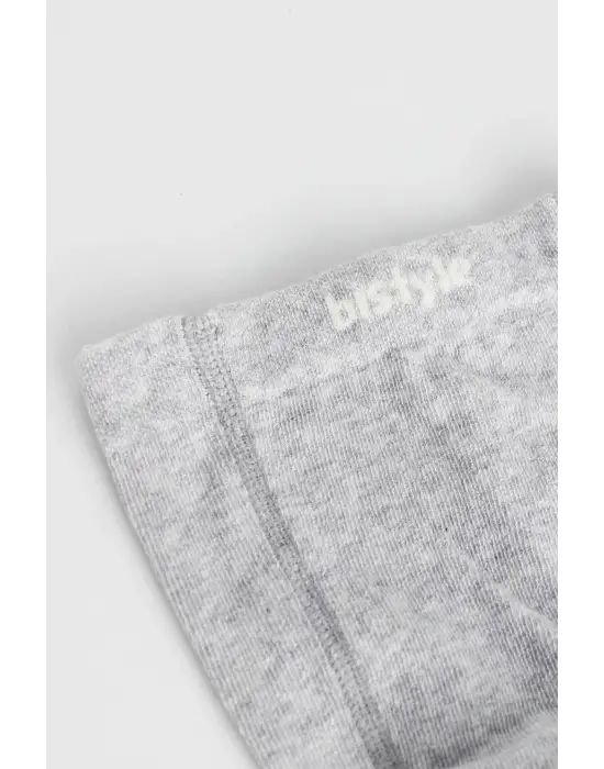 Derby Basic Tekli Penye Külotlu Çorap Bs50102b Gri