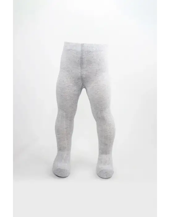 Derby Basic Tekli Penye Külotlu Çorap Bs50102b Gri