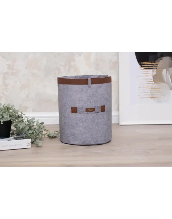 Omarı Deri Şeritli Düzenleyici Organizer Kutu