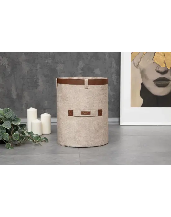 Omarı Deri Şeritli Düzenleyici Organizer Kutu