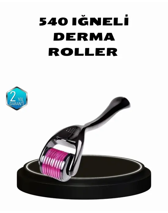 Derma Roller Titanyum İğneli Cilt Yenileyici – Akne, Kırışıklık Ve Leke Karşıtı