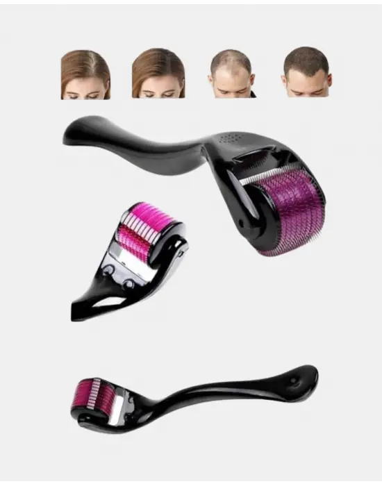 Derma Roller Titanyum İğneli Cilt Yenileyici – Akne, Kırışıklık Ve Leke Karşıtı