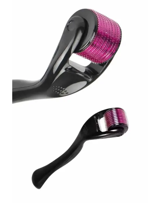 Dermaroller Titanyum 540 Iğneli 1 Mm Saç Kaş Sakal Serum Kullanıma Uygun