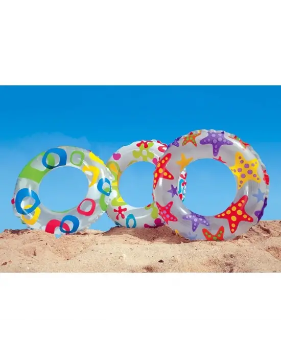 Omarı Desenli Lüks Simit Şişme Yüzme Havuzu