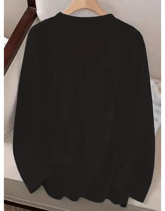 Omarı Desenli Viskon Bluz