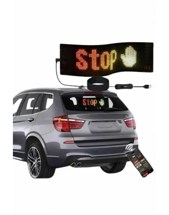 Digital Araba Yazısı Ekran Matrix En Büyük Boy Matrix Led Panel 19*96 Pıxel