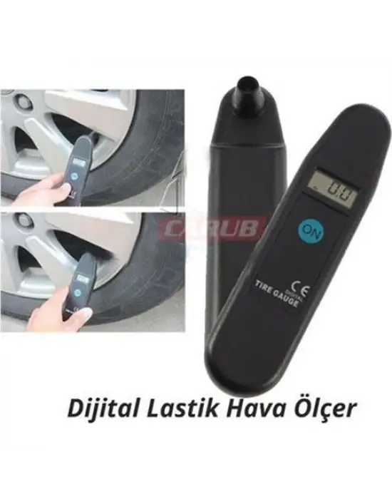 Omarı Dijital Araba Lastik Hava Basınç Göstergesi
