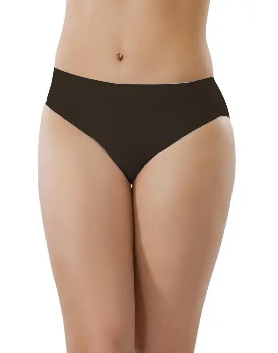 Dikişsiz İz Yapmaz Bayan Slip Külot 11000 Siyah