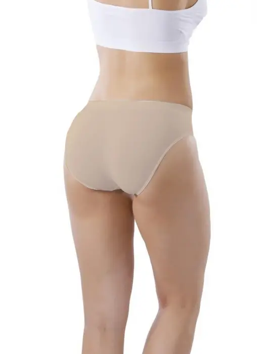 Dikişsiz İz Yapmaz Bayan Slip Külot 11000 Ten