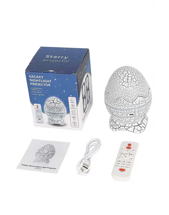 Dinozor Speaker Renk Değiştirme Projeksiyon Modu Bluetooth Hoparlör Gece Lambası