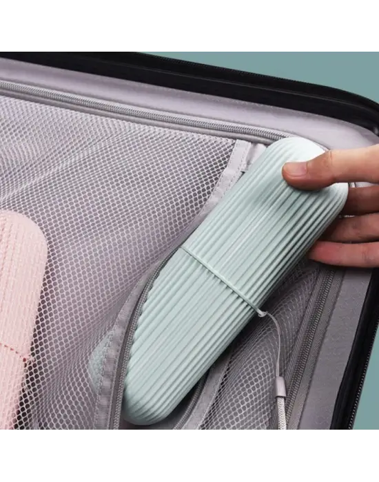 Diş Fırçası Macunu Seyahat Kutusu