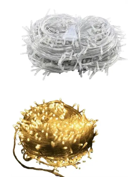 Dış Mekan Led Aydınlatma 10 Metre Gün Işığı Led Işık Pilli