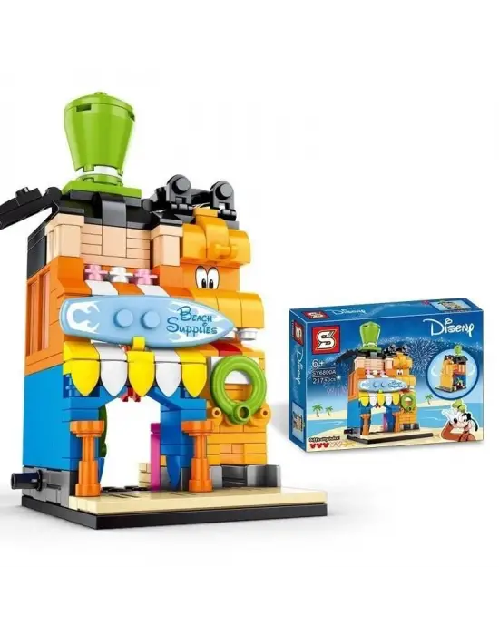 Disney Guffy nin Dalış Dükkanı 217 Parça Lego Seti - SY6800A