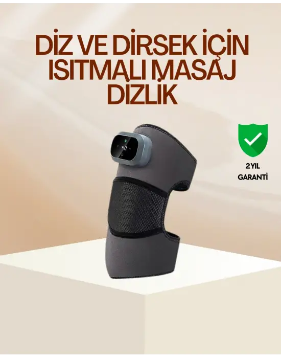 Diz Ve Dirsek İçin Isıtmalı Masaj Dizlik Atı