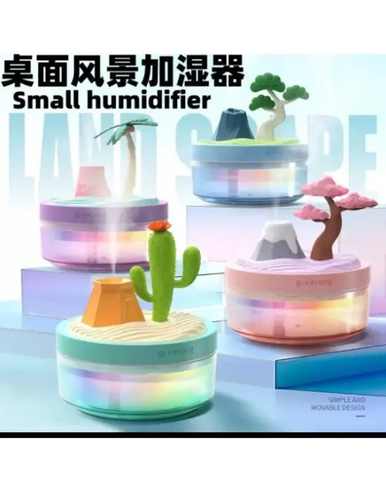 Doğa Temalı Mini Nemlendirici