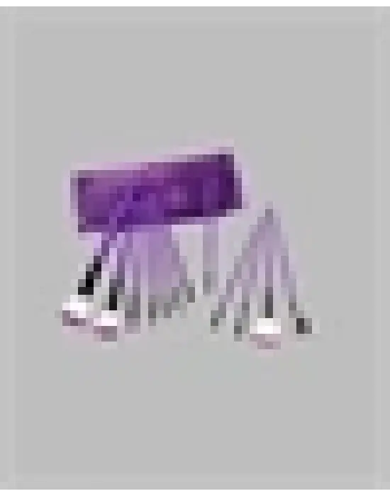 Doğal Görünüm Sağlayan Yumuşak Kıllı 12 Parça Makyaj Fırça Seti Günlük Ve Profesyonel Kullanıma Uygun