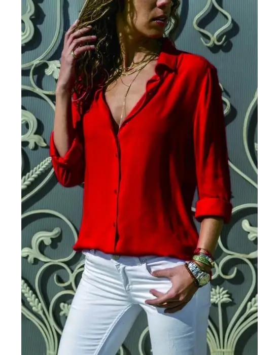 Dokuma Viskon Kumaş Efsane Gömlek