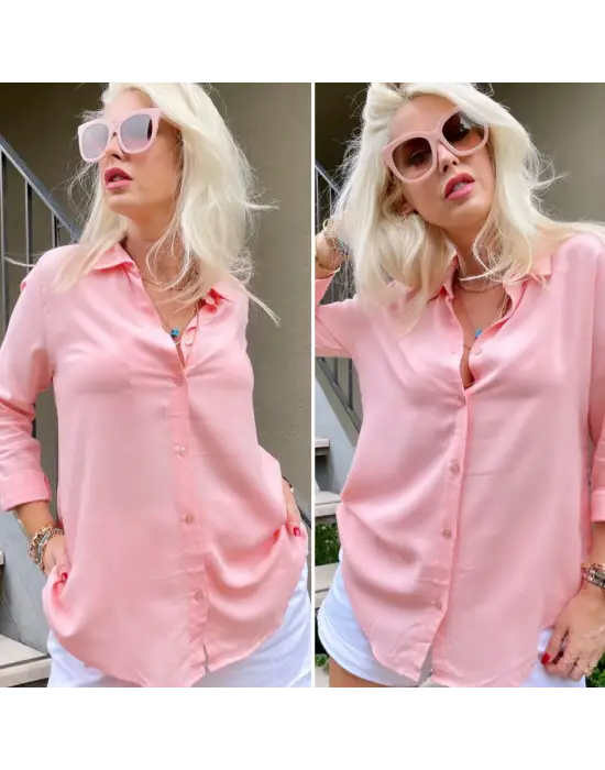 Dokuma Viskon Kumaş Efsane Gömlek