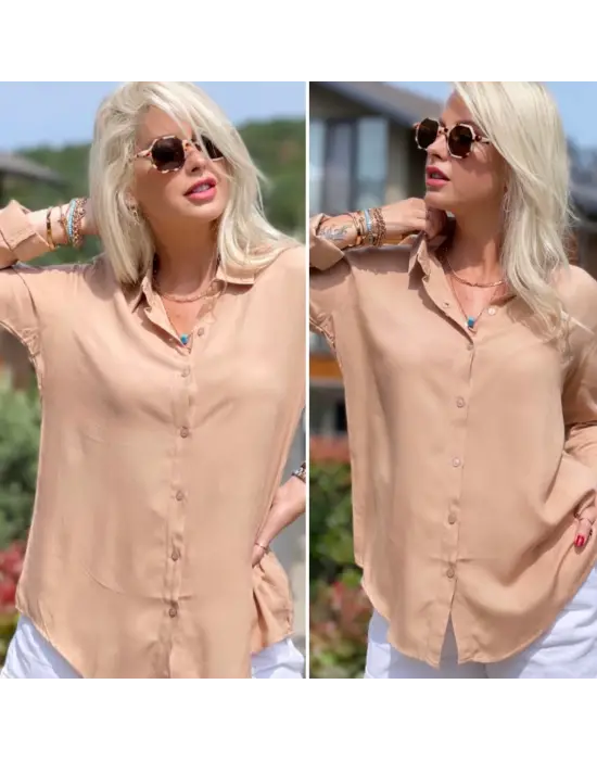 Omarı Dokuma Viskon Kumaş Efsane Gömlek