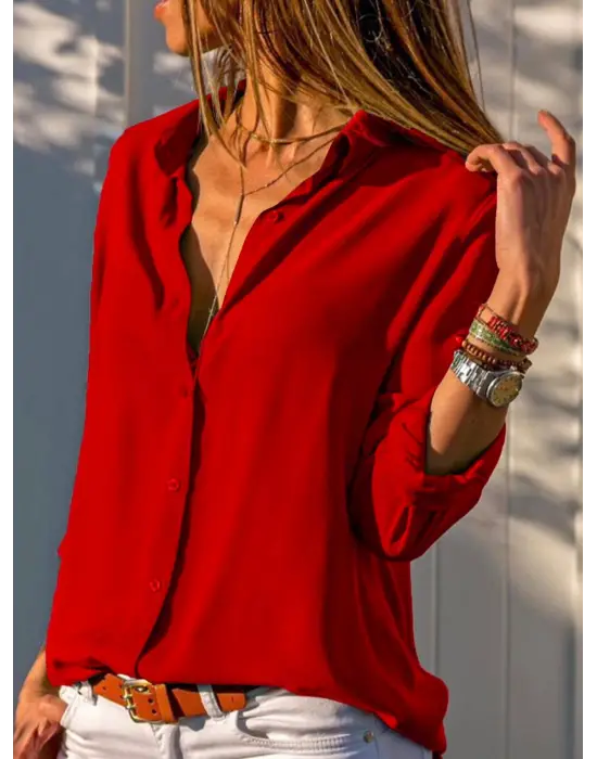 Dokuma Viskon Kumaş Efsane Gömlek