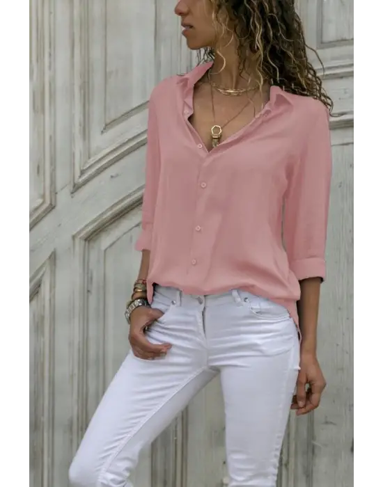 Omarı Viskon Kumaş Efsane Gömlek