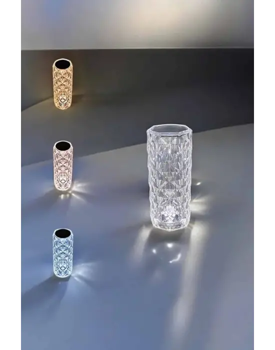Dokunmatik Kristal Gece Lambası Hediyelik