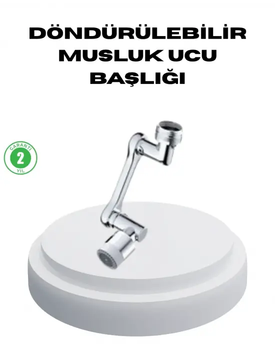 Dönebilir Musluk Başlığı – Lavabo Temizliği Ve El-yüz Yıkamada Maksimum Rahatlık