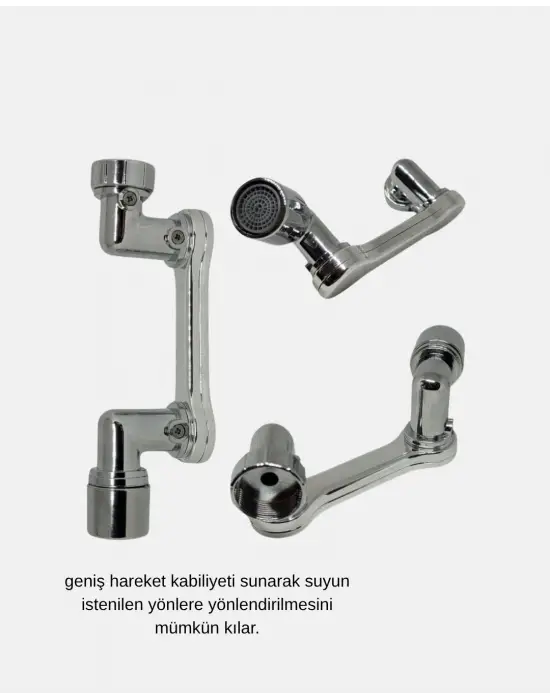 Dönebilir Musluk Başlığı – Lavabo Temizliği Ve El-yüz Yıkamada Maksimum Rahatlık