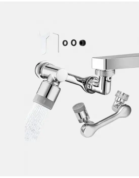 Dönebilir Musluk Başlığı – Lavabo Temizliği Ve El-yüz Yıkamada Maksimum Rahatlık