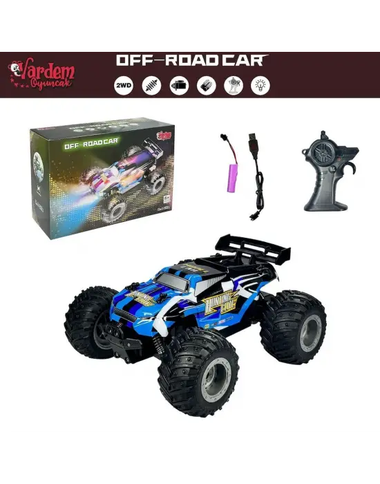 DS-1258A Uzaktan Kumandalı Full Fonksiyon 2.4G 1:18 Şarjlı High Off Road Araba