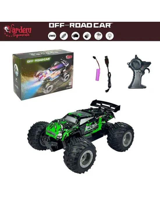 DS-1258A Uzaktan Kumandalı Full Fonksiyon 2.4G 1:18 Şarjlı High Off Road Araba