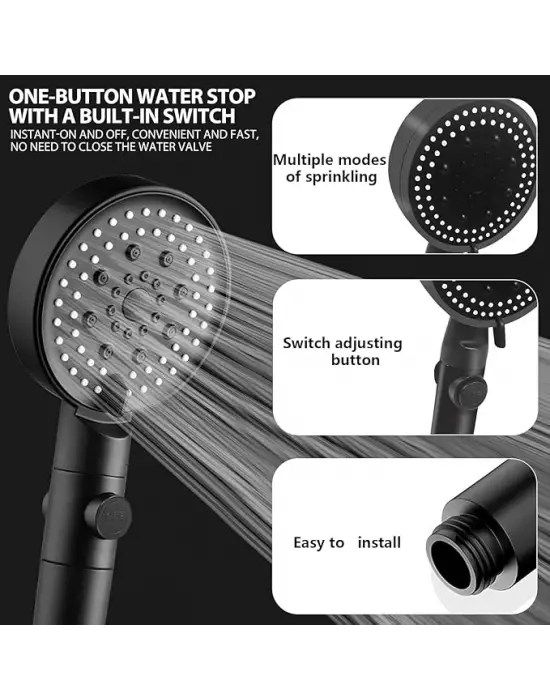 Duş Başlığı Seti 5 Mod