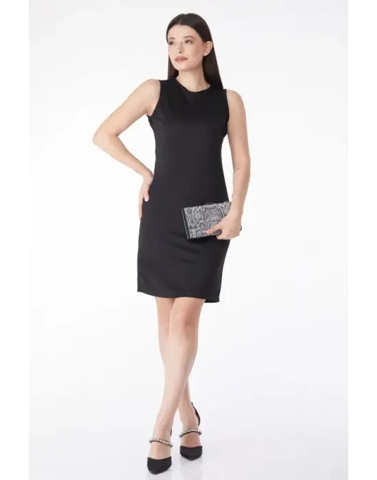 Göz Alıcı Siyah Mini Elbise