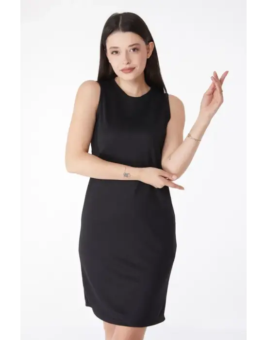 Göz Alıcı Siyah Mini Elbise