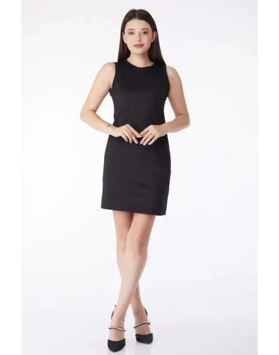 Göz Alıcı Siyah Mini Elbise