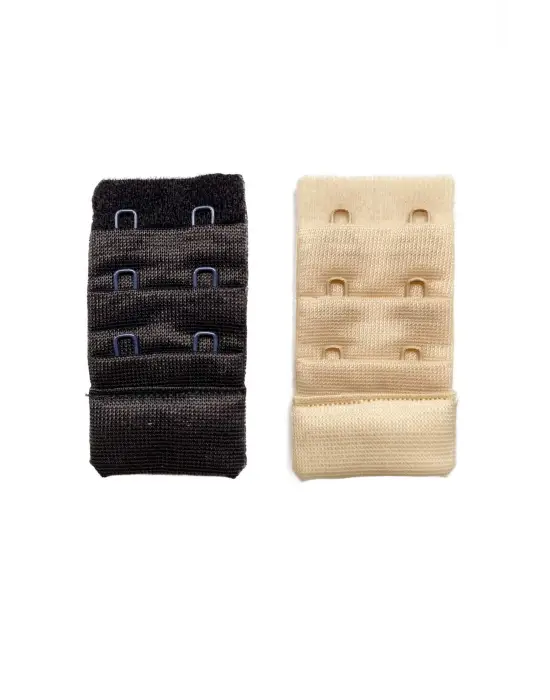 Omarı Siyah Ten Agraf Sütyen Uzatıcı - Kolayca Takın, Rahat Kullanım