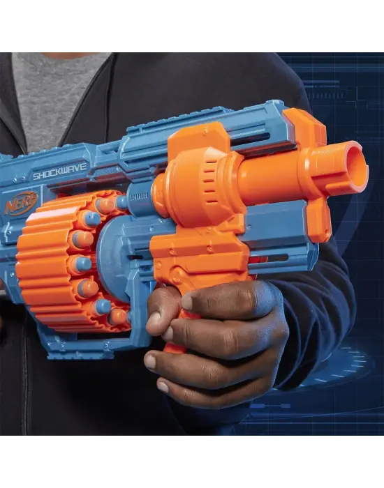 E9527 Nerf Elite 2.0 Shockwave RD-15 +8 yaş