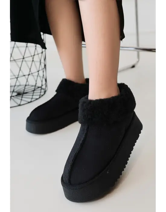 Edali Siyah Süet Bot