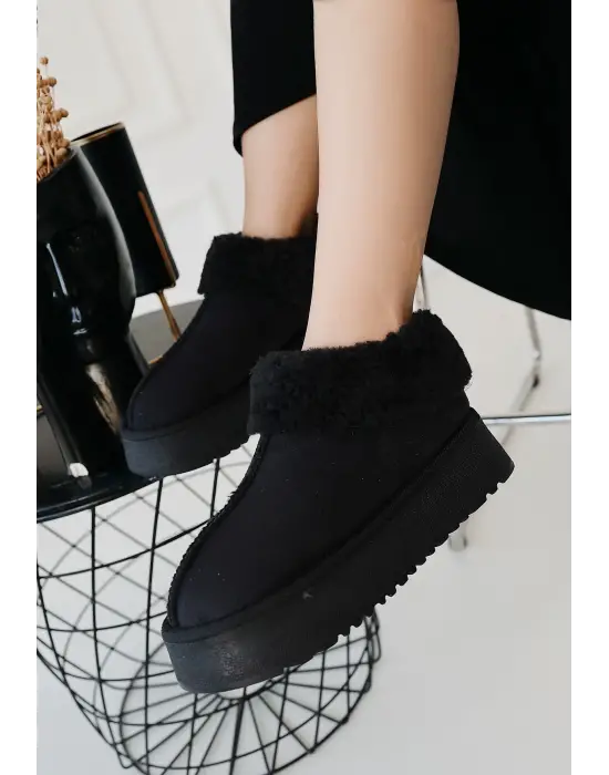 Edali Siyah Süet Bot