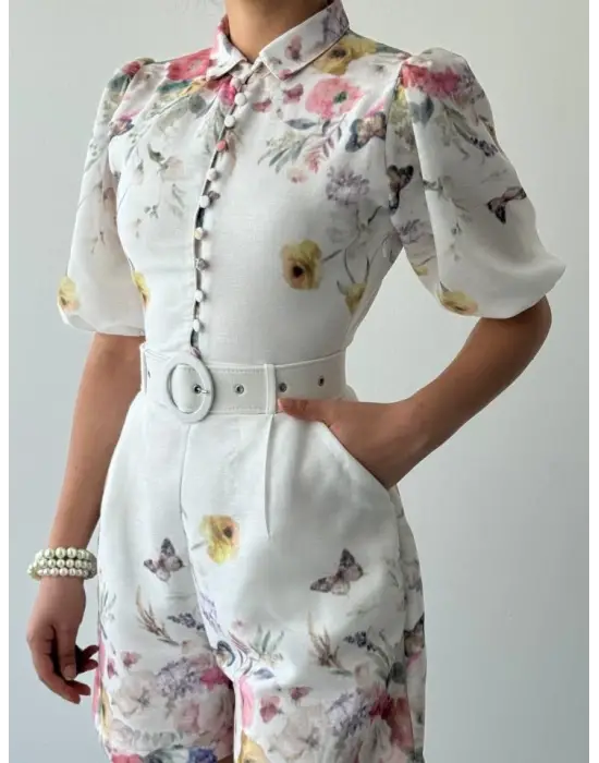 Egan Cep Detaylı Tulum